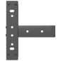 vidaXL Couchtischbeine T-Form 2 Stk. Anthrazit 30x25x(30-31) cm Stahl vidaXL Couchtischbeine T-Form 2 Stk. Anthrazit 30x25x(30-31) cm Stahl
