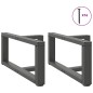 vidaXL Couchtischbeine T-Form 2 Stk. Anthrazit 60x25x(30-31) cm Stahl vidaXL Couchtischbeine T-Form 2 Stk. Anthrazit 60x25x(30-31) cm Stahl