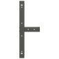 vidaXL Couchtischbeine T-Form 2 Stk. Anthrazit 60x25x(30-31) cm Stahl vidaXL Couchtischbeine T-Form 2 Stk. Anthrazit 60x25x(30-31) cm Stahl