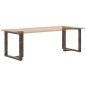 vidaXL Esstischbeine T-Form 2 Stk. Naturstahl 80x35x(72-73) cm Stahl vidaXL Esstischbeine T-Form 2 Stk. Naturstahl 80x35x(72-73) cm Stahl