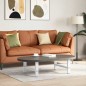 vidaXL Couchtischbeine Weiß 2 Stk. 70x(30-31) cm Stahl vidaXL Couchtischbeine Weiß 2 Stk. 70x(30-31) cm Stahl