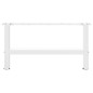 vidaXL Couchtischbeine Weiß 2 Stk. 70x(30-31) cm Stahl vidaXL Couchtischbeine Weiß 2 Stk. 70x(30-31) cm Stahl