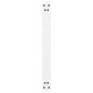 vidaXL Couchtischbeine Weiß 2 Stk. 70x(30-31) cm Stahl vidaXL Couchtischbeine Weiß 2 Stk. 70x(30-31) cm Stahl