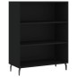 Highboard Schwarz 69,5x34x180 cm Holzwerkstoff Highboard Schwarz 69,5x34x180 cm Holzwerkstoff