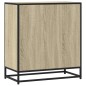 vidaXL Sideboard Sonoma-Eiche 68x35x76 cm Holzwerkstoff und Metall vidaXL Sideboard Sonoma-Eiche 68x35x76 cm Holzwerkstoff und Metall