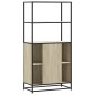 vidaXL Highboard Sonoma-Eiche 68x35x139 cm Holzwerkstoff und Metall vidaXL Highboard Sonoma-Eiche 68x35x139 cm Holzwerkstoff und Metall