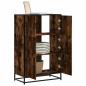 vidaXL Highboard Räuchereiche 68x35x106,5 cm Holzwerkstoff Metall vidaXL Highboard Räuchereiche 68x35x106,5 cm Holzwerkstoff Metall