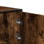 vidaXL Highboard Räuchereiche 68x35x106,5 cm Holzwerkstoff Metall vidaXL Highboard Räuchereiche 68x35x106,5 cm Holzwerkstoff Metall