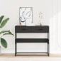 vidaXL Konsolentisch Schwarz 90x35x80 cm Holzwerkstoff vidaXL Konsolentisch Schwarz 90x35x80 cm Holzwerkstoff