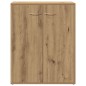 vidaXL Sideboard Artisan-Eiche 60x30x75 cm Holzwerkstoff vidaXL Sideboard Artisan-Eiche 60x30x75 cm Holzwerkstoff