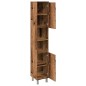 vidaXL Badschrank Altholz-Optik 30x30x179 cm Holzwerkstoff vidaXL Badschrank Altholz-Optik 30x30x179 cm Holzwerkstoff