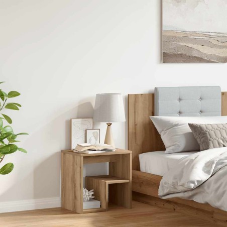 vidaXL Nachttisch Artisan-Eiche 40x30x40 cm Holzwerkstoff