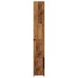 vidaXL Badezimmerschrank Altholz-Optik 25x25x170 cm Holzwerkstoff vidaXL Badezimmerschrank Altholz-Optik 25x25x170 cm Holzwerkstoff