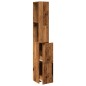 vidaXL Badezimmerschrank Altholz-Optik 25x25x170 cm Holzwerkstoff vidaXL Badezimmerschrank Altholz-Optik 25x25x170 cm Holzwerkstoff
