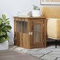vidaXL Hundekäfig im Möbelstil Artisan-Eiche 45x62x59 cm Holzwerkstoff vidaXL Hundekäfig im Möbelstil Artisan-Eiche 45x62x59 cm Holzwerkstoff