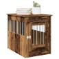 vidaXL Hundekäfig im Möbelstil Altholz-Optik 55x80x68 cm Holzwerkstoff vidaXL Hundekäfig im Möbelstil Altholz-Optik 55x80x68 cm Holzwerkstoff