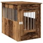 vidaXL Hundekäfig im Möbelstil Altholz-Optik 55x80x68 cm Holzwerkstoff vidaXL Hundekäfig im Möbelstil Altholz-Optik 55x80x68 cm Holzwerkstoff