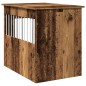 vidaXL Hundekäfig im Möbelstil Altholz-Optik 55x80x68 cm Holzwerkstoff vidaXL Hundekäfig im Möbelstil Altholz-Optik 55x80x68 cm Holzwerkstoff