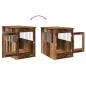 vidaXL Hundekäfig im Möbelstil Altholz-Optik 55x80x68 cm Holzwerkstoff vidaXL Hundekäfig im Möbelstil Altholz-Optik 55x80x68 cm Holzwerkstoff
