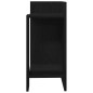 vidaXL Beistelltische 2 Stk. mit Ablage Schwarz 25,5x27x60 cm vidaXL Beistelltische 2 Stk. mit Ablage Schwarz 25,5x27x60 cm
