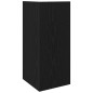 vidaXL Beistelltische 2 Stk. mit Ablage Schwarz 25,5x27x60 cm vidaXL Beistelltische 2 Stk. mit Ablage Schwarz 25,5x27x60 cm