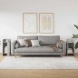 vidaXL Beistelltische 2 Stk. mit Ablage Grau Sonoma 25,5x27x60 cm vidaXL Beistelltische 2 Stk. mit Ablage Grau Sonoma 25,5x27x60 cm