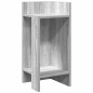 vidaXL Beistelltische 2 Stk. mit Ablage Grau Sonoma 25,5x27x60 cm vidaXL Beistelltische 2 Stk. mit Ablage Grau Sonoma 25,5x27x60 cm