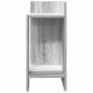 vidaXL Beistelltische 2 Stk. mit Ablage Grau Sonoma 25,5x27x60 cm vidaXL Beistelltische 2 Stk. mit Ablage Grau Sonoma 25,5x27x60 cm