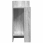 vidaXL Beistelltische 2 Stk. mit Ablage Grau Sonoma 25,5x27x60 cm vidaXL Beistelltische 2 Stk. mit Ablage Grau Sonoma 25,5x27x60 cm