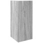 vidaXL Beistelltische 2 Stk. mit Ablage Grau Sonoma 25,5x27x60 cm vidaXL Beistelltische 2 Stk. mit Ablage Grau Sonoma 25,5x27x60 cm