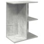 vidaXL Nachttische 2 Stk. Betongrau 46,5x29x61 cm Holzwerkstoff