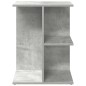vidaXL Nachttische 2 Stk. Betongrau 46,5x29x61 cm Holzwerkstoff