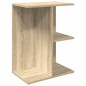 vidaXL Nachttische 2 Stk. Sonoma-Eiche 46,5x29x61 cm Holzwerkstoff