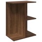 vidaXL Nachttisch Braun Eichen-Optik 46,5x29x61 cm Holzwerkstoff