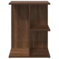 vidaXL Nachttisch Braun Eichen-Optik 46,5x29x61 cm Holzwerkstoff