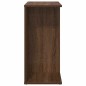 vidaXL Nachttisch Braun Eichen-Optik 46,5x29x61 cm Holzwerkstoff