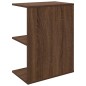 vidaXL Nachttisch Braun Eichen-Optik 46,5x29x61 cm Holzwerkstoff