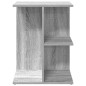 vidaXL Nachttisch Grau Sonoma 46,5x29x61 cm Holzwerkstoff