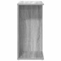 vidaXL Nachttisch Grau Sonoma 46,5x29x61 cm Holzwerkstoff