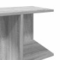 vidaXL Nachttisch Grau Sonoma 46,5x29x61 cm Holzwerkstoff