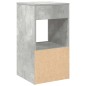 vidaXL Nachttisch mit Schublade Betongrau 35x34x66,5 cm vidaXL Nachttisch mit Schublade Betongrau 35x34x66,5 cm