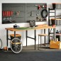 vidaXL Schreibtischplatte Hellbraun 220x80x4 cm Massivholz Eiche vidaXL Schreibtischplatte Hellbraun 220x80x4 cm Massivholz Eiche
