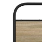 vidaXL Bettgestell ohne Matratze 135x190 cm Räuchereiche Holzwerkstoff vidaXL Bettgestell ohne Matratze 135x190 cm Räuchereiche Holzwerkstoff