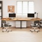 vidaXL Schreibtischplatte Hellbraun 320x120x4 cm Massivholz Eiche vidaXL Schreibtischplatte Hellbraun 320x120x4 cm Massivholz Eiche