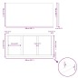 vidaXL Tischplatte Hellbraun 200x100x4 cm Massivholz Eiche Rechteckig vidaXL Tischplatte Hellbraun 200x100x4 cm Massivholz Eiche Rechteckig