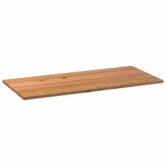vidaXL Tischplatte Hellbraun 220x90x4 cm Massivholz Eiche Rechteckig