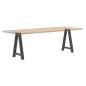 vidaXL Couchtischbeine A-Form 2 Stk. Anthrazit 60x(72-73) cm Stahl vidaXL Couchtischbeine A-Form 2 Stk. Anthrazit 60x(72-73) cm Stahl
