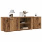 vidaXL TV-Schrank Altholz-Optik 120x34x37 cm Holzwerkstoff vidaXL TV-Schrank Altholz-Optik 120x34x37 cm Holzwerkstoff