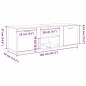 vidaXL TV-Schrank Altholz-Optik 120x34x37 cm Holzwerkstoff vidaXL TV-Schrank Altholz-Optik 120x34x37 cm Holzwerkstoff