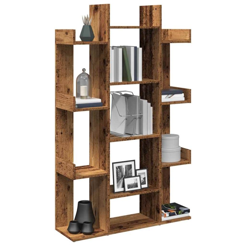 vidaXL Bücherregal Altholz-Optik 86x25,5x140 cm Holzwerkstoff vidaXL Bücherregal Altholz-Optik 86x25,5x140 cm Holzwerkstoff